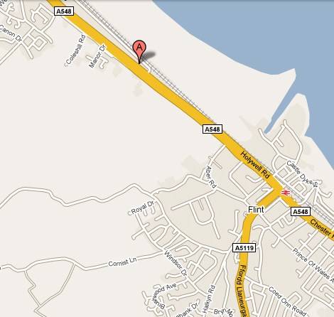 We are where the 1 is!